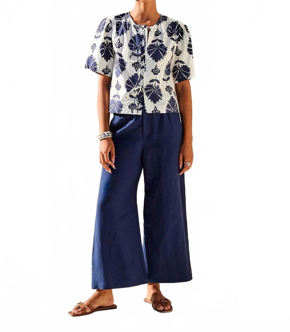 NEW FIFTEEN TWENTY women's mason pants in navy